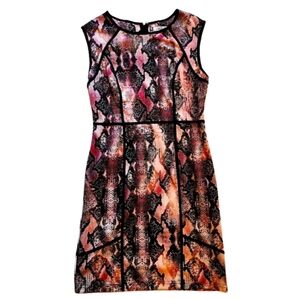 Jennifer Lopez snakeskin print dress